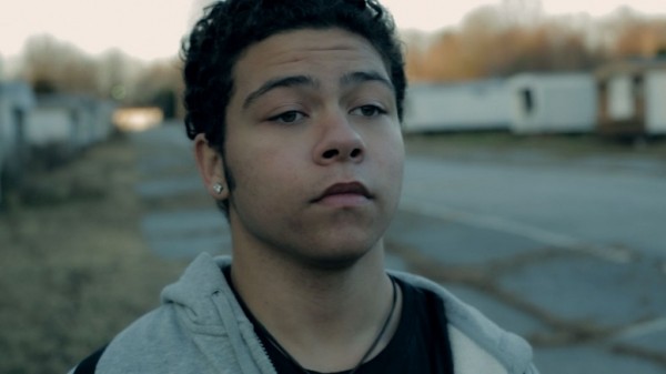 JACOB CLOSEUP ON ROAD